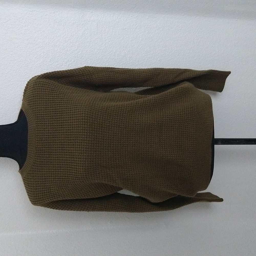 Olive green sweater